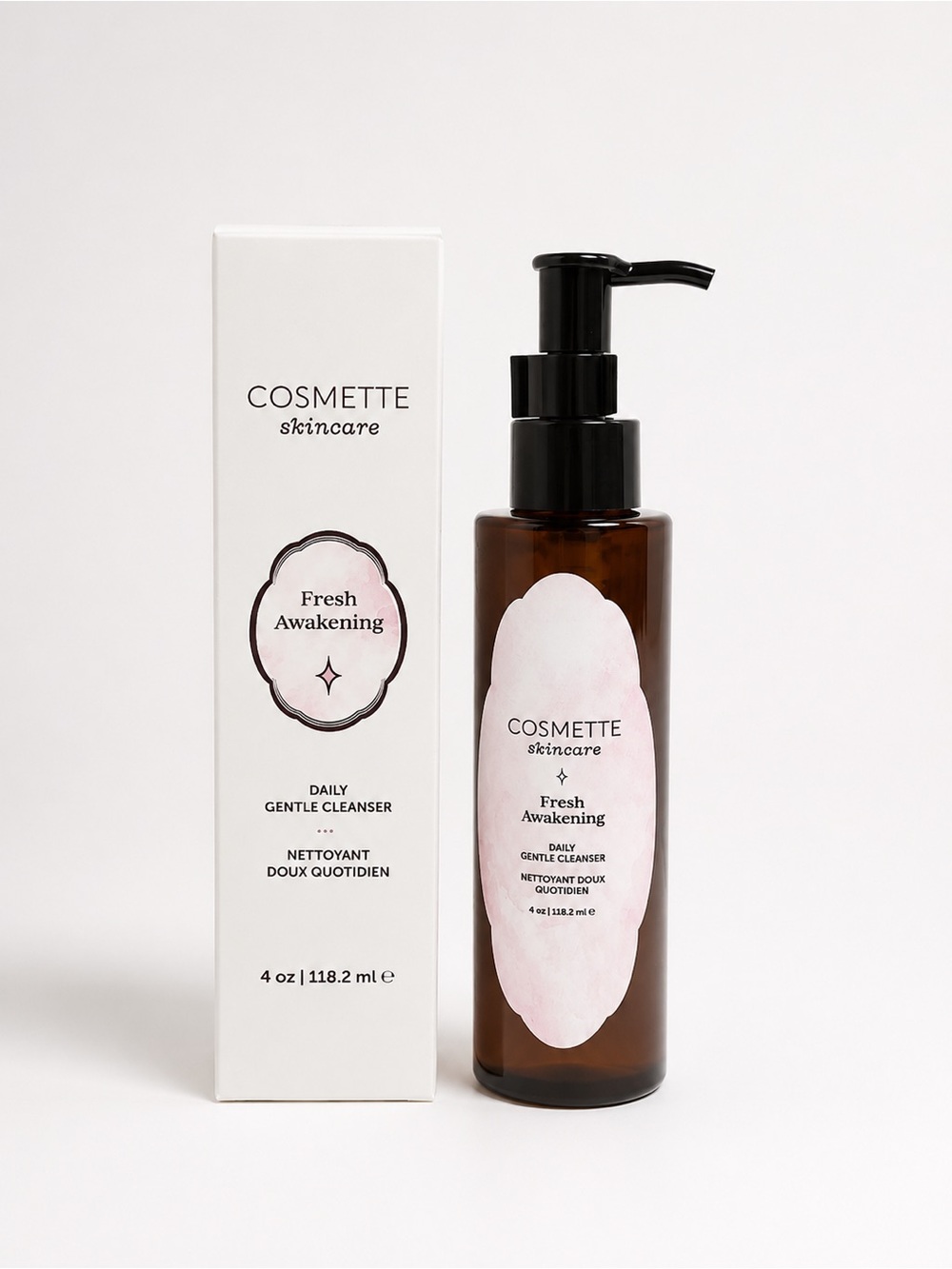 Cosmette Skincare Fresh Awakening Daily Gentle Cleanser